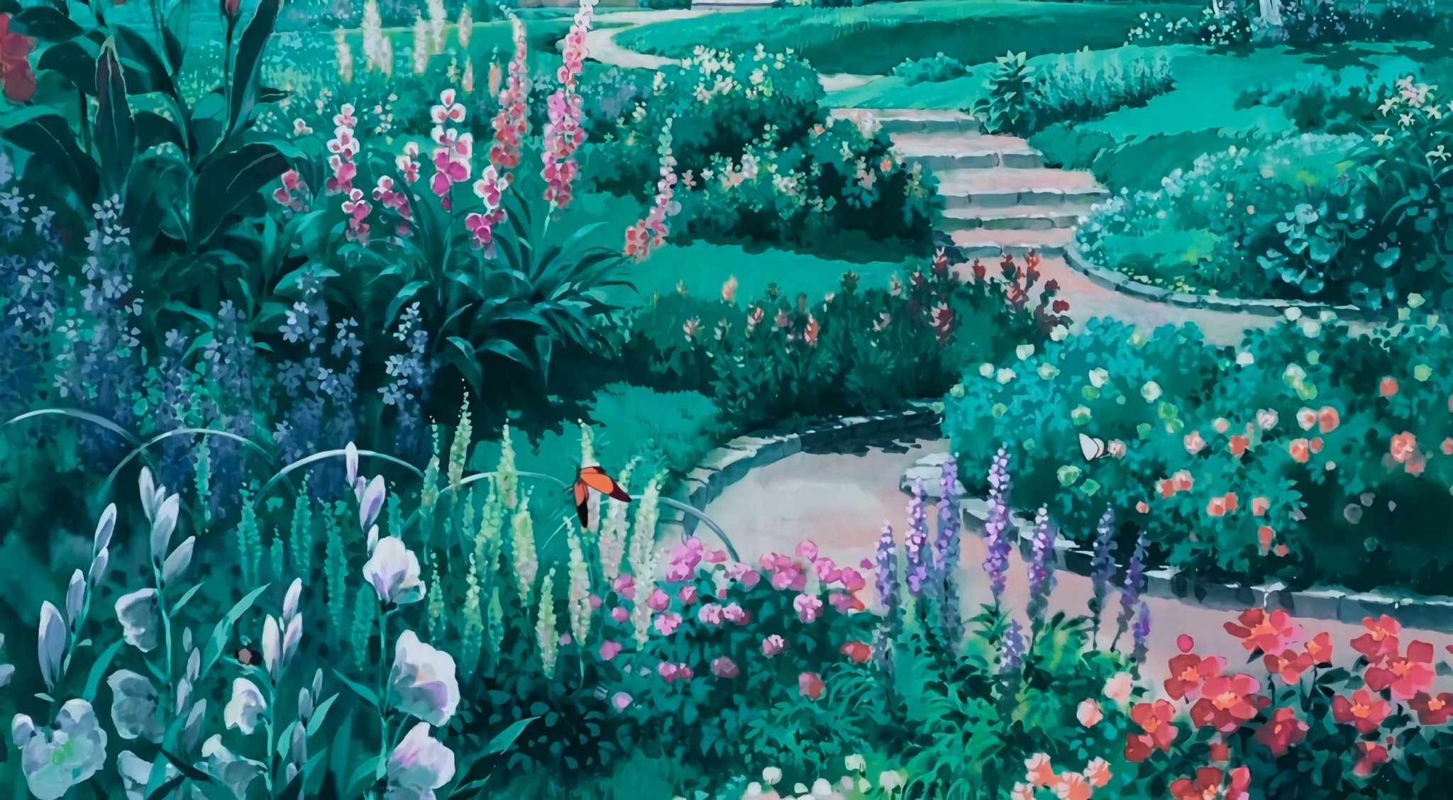 jardim florido